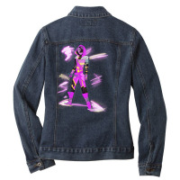 Trending Solar Ranger Violet (glow) Ladies Denim Jacket | Artistshot