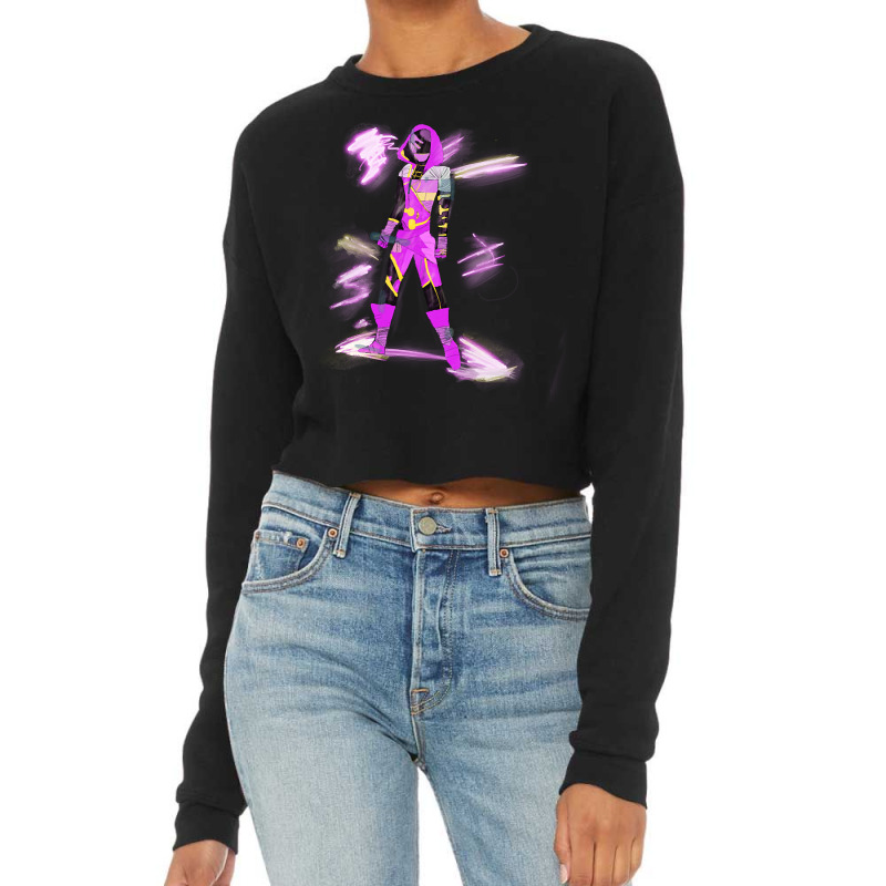 Trending Solar Ranger Violet (glow) Cropped Sweater by haodinhvan1 | Artistshot