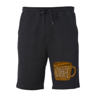 Hot Trend Coffee Cup (3) Fleece Short | Artistshot