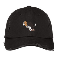 Limited Edition Coffee Makes Me Poop Beagle Vintage Cap | Artistshot