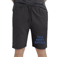 Trending Talk About Buffalo (blue) Vintage Short | Artistshot