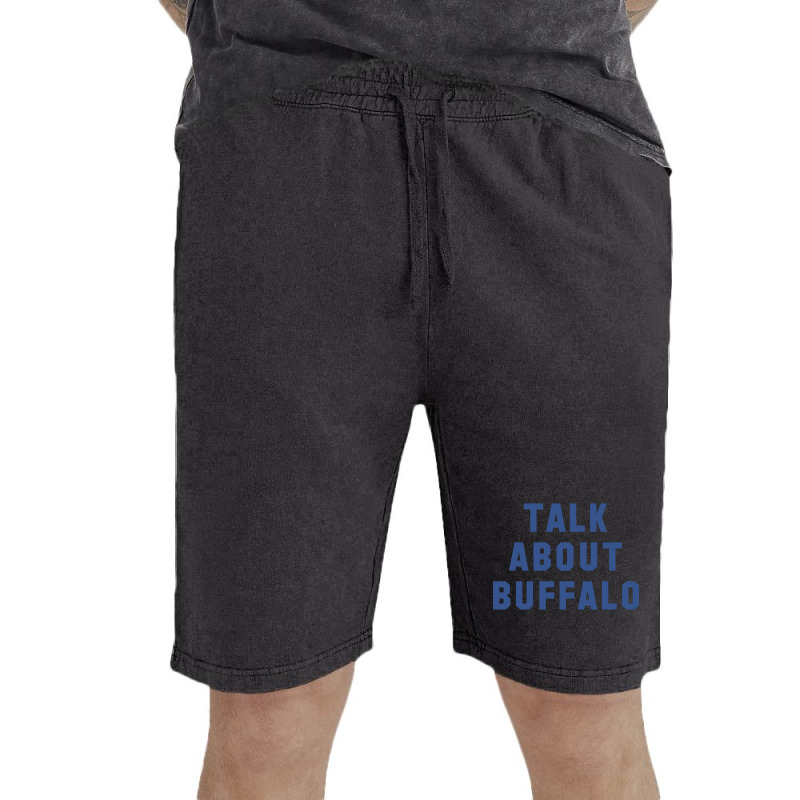 Trending Talk About Buffalo (blue) Vintage Short | Artistshot