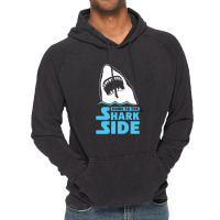 Come To The Shark Side Vintage Hoodie | Artistshot