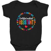 Cma Certified Medical Assistant Team Nurse Registered Rma Baby Bodysuit | Artistshot