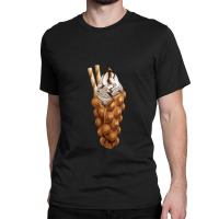 Eggette Bubble Waffle Vanilla Ice Cream Classic T-shirt | Artistshot