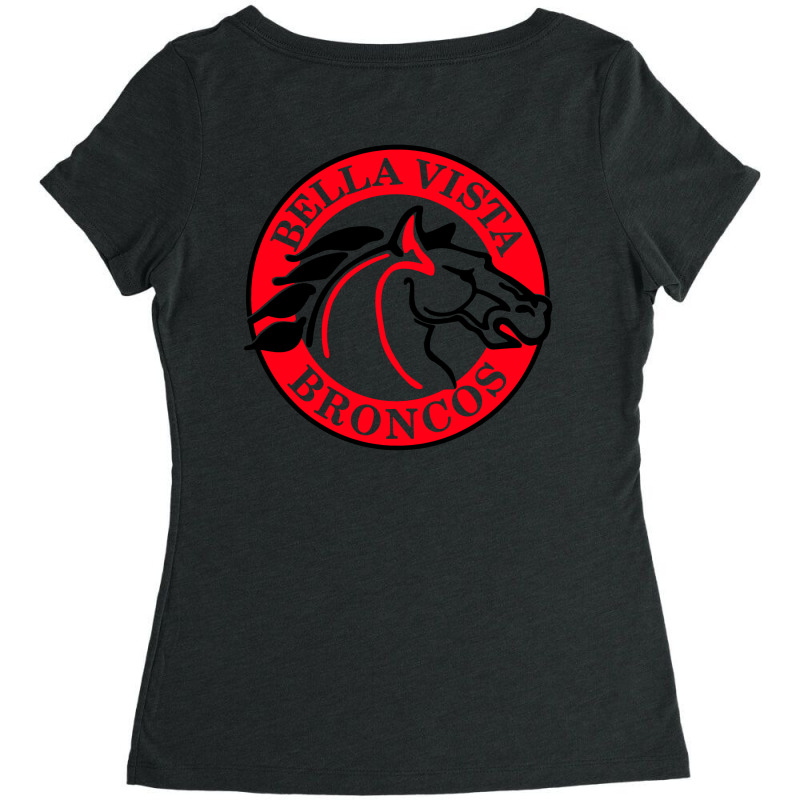 Bella Vista Private School Women's Triblend Scoop T-shirt by JeffOlsen | Artistshot