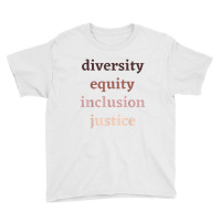 Diversity Equity Inclusion Justice Political Protest Rally Youth Tee | Artistshot