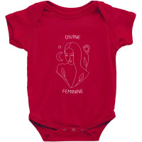 Divine Feminine Feminist Girls Power Empowered Woman Yoga Baby Bodysuit | Artistshot