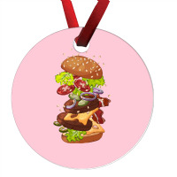 Exploding Cheeseburger Ornament | Artistshot