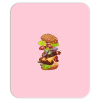 Exploding Cheeseburger Mousepad | Artistshot