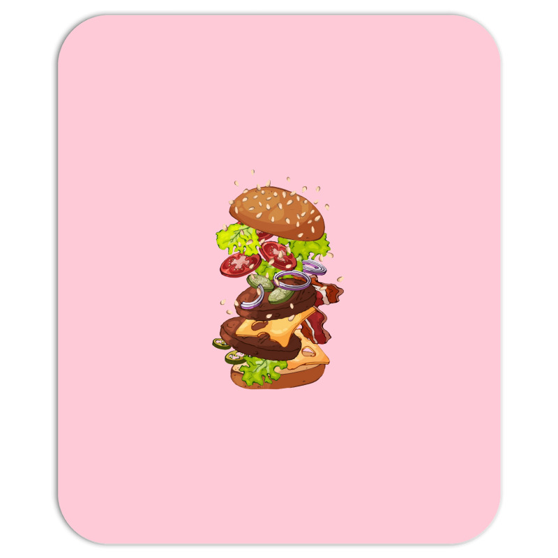 Exploding Cheeseburger Mousepad | Artistshot