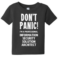 Information Security Solution Architect T Shirt Baby Tee | Artistshot