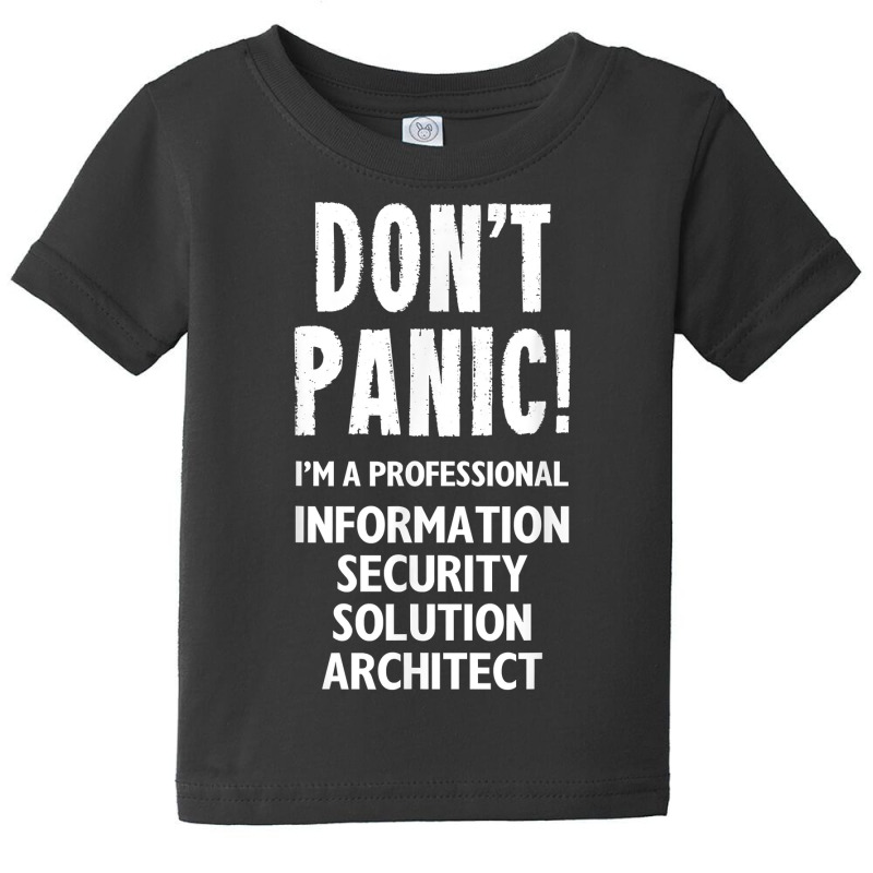 Information Security Solution Architect T Shirt Baby Tee by latodorjnb | Artistshot