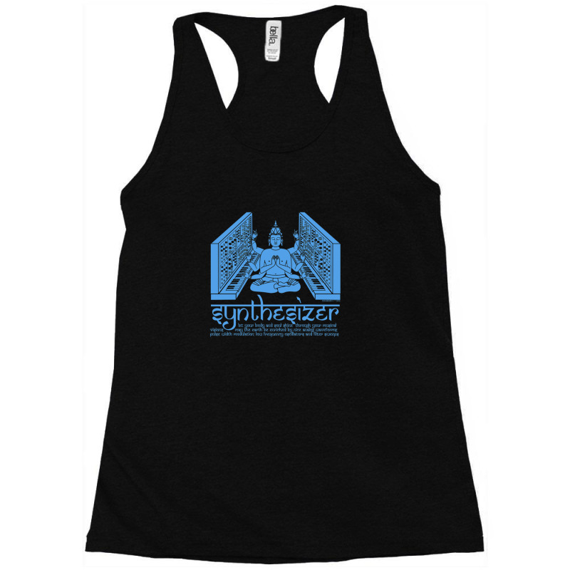 Synthesizer God For Electronic Musician Racerback Tank by JimmyChandler | Artistshot