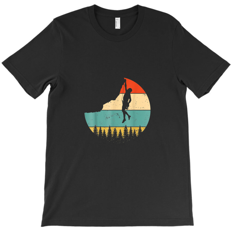 Rock Climbing Mountain Climber Rock Climbing Climber Mountain Boulderi T-shirt | Artistshot