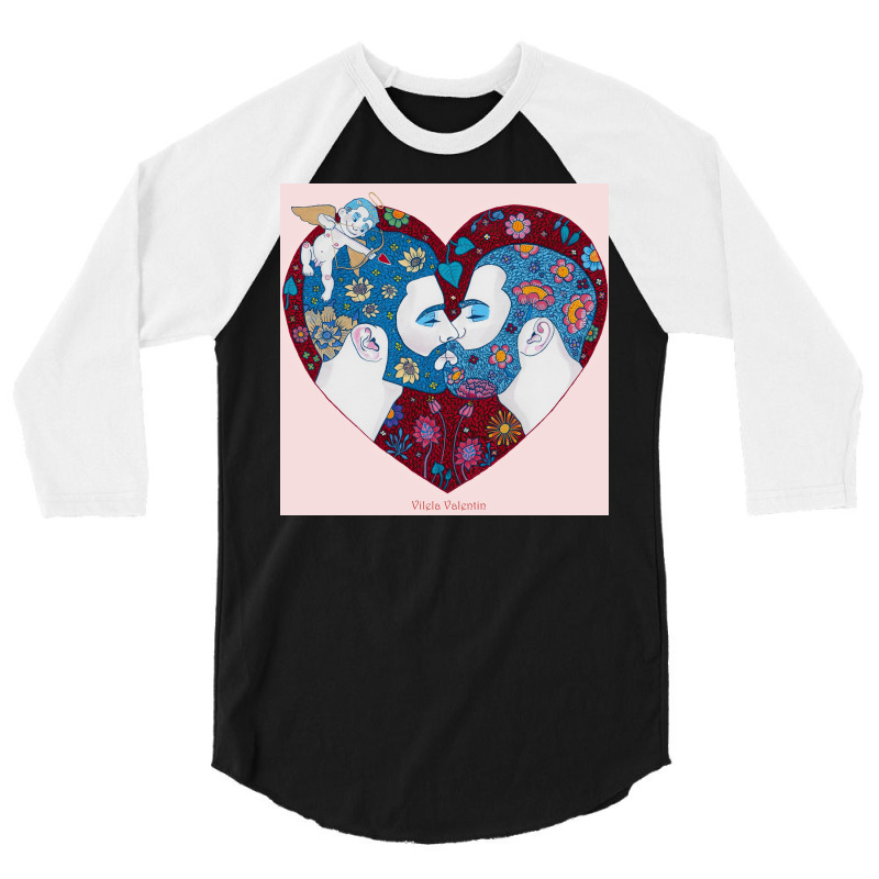 Be My Valentine 3/4 Sleeve Shirt | Artistshot