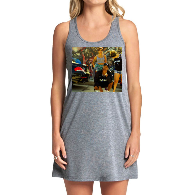 Dom Kennedy   Yellow Album Tank Dress by naftamasusun | Artistshot