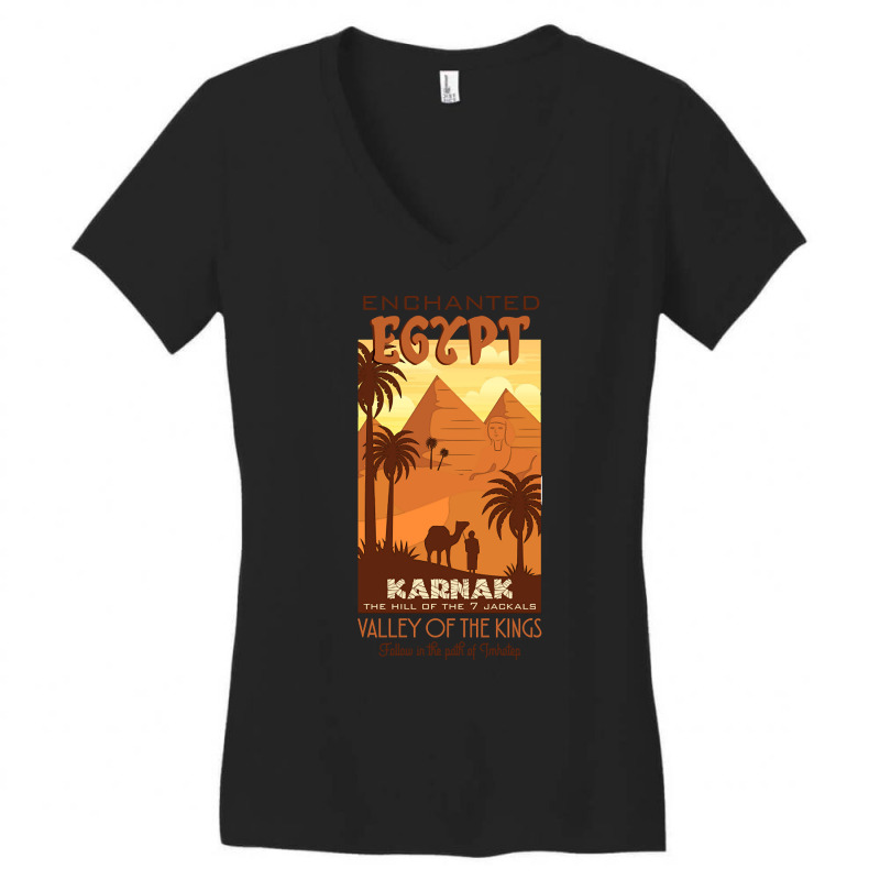 Hot Trend Mummy Travel Poster Women's V-Neck T-Shirt by michealyoungerlk01 | Artistshot