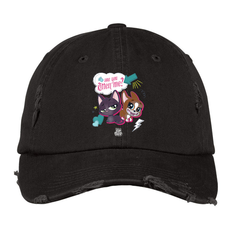 Littlest Pet Shop Puppy Are You Kitten Me Vintage Cap by namnguyen | Artistshot