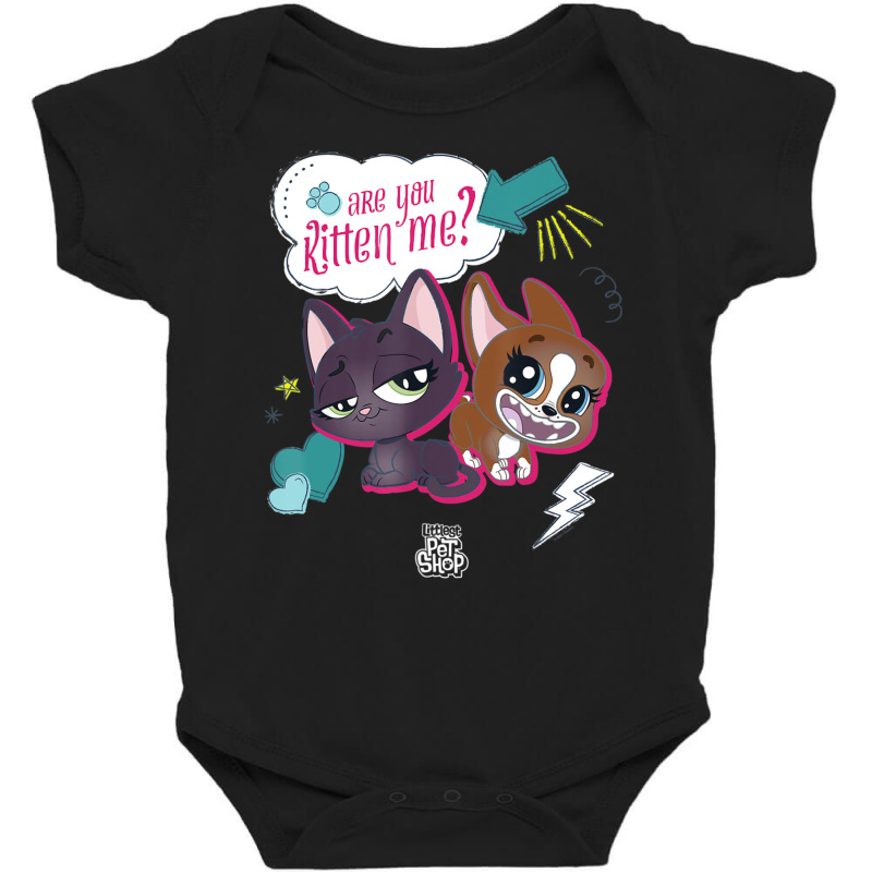 Littlest Pet Shop Puppy Are You Kitten Me Baby Bodysuit by namnguyen | Artistshot