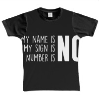 My Name Is No My Number Is No Meghan Graphic Youth T-shirt | Artistshot