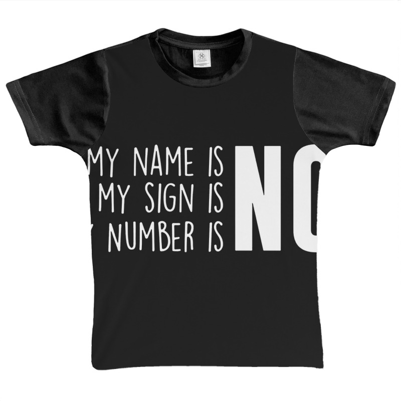 My Name Is No My Number Is No Meghan Graphic Youth T-shirt by Brownbubbles | Artistshot