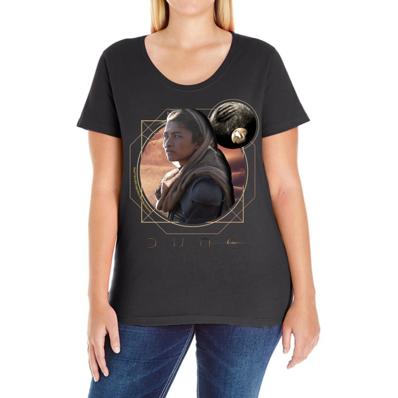 Dune (2020   2021 Film)   Chani Character Graphic Art Ladies Curvy T-Shirt by naftamasusun | Artistshot