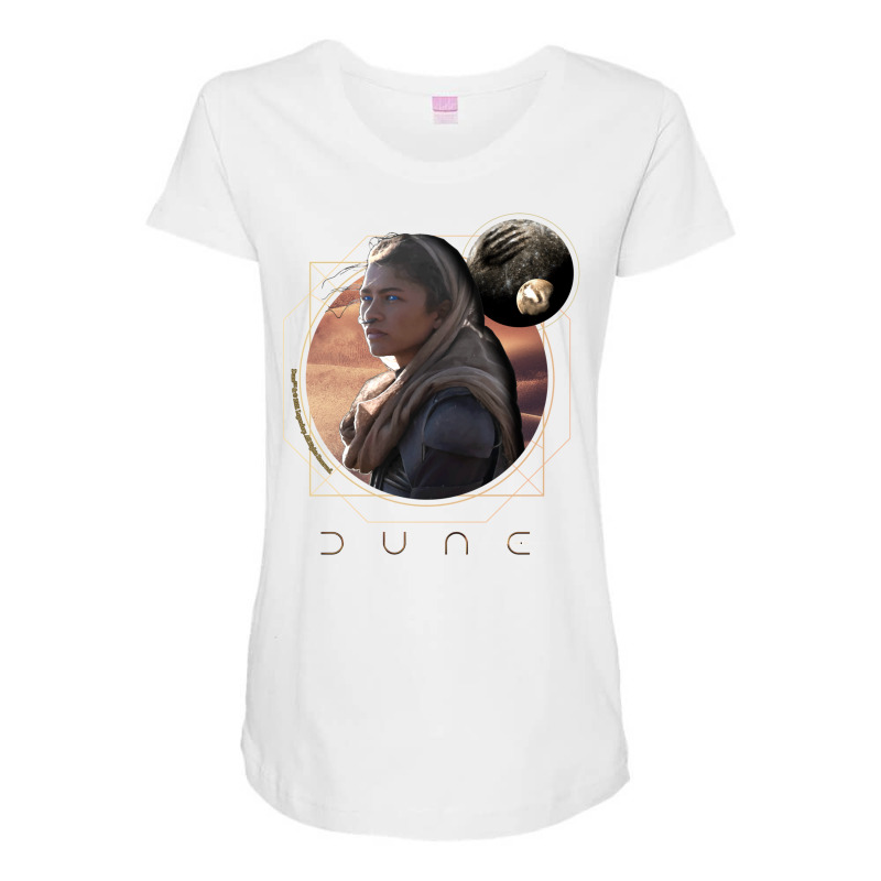 Dune (2020   2021 Film)   Chani Character Graphic Art Maternity Scoop Neck T-shirt by naftamasusun | Artistshot