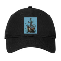 Trending Undersea Skeleton Pirate Musicians Adjustable Cap | Artistshot