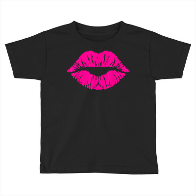 Lips Kiss T Shirt Toddler T-shirt Designed By Moriahchristensen