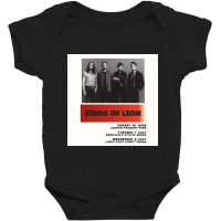 Kings Of Leon, Kings Of Leon Art, Kings Of Leon Vintage, Kings Of Leon Baby Bodysuit | Artistshot