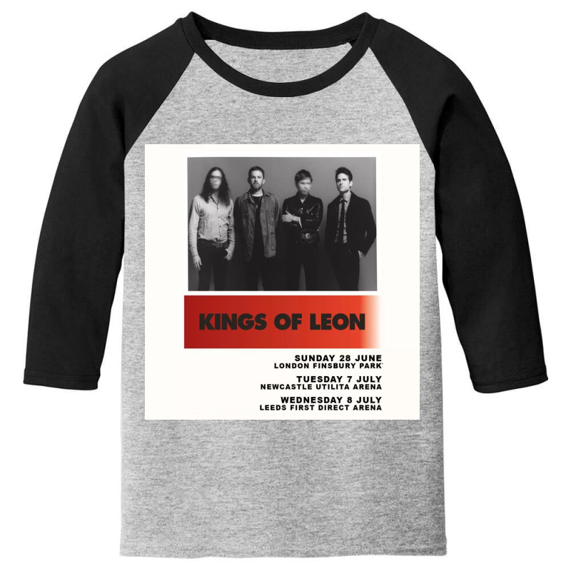 Kings Of Leon, Kings Of Leon Art, Kings Of Leon Vintage, Kings Of Leon Youth 3/4 Sleeve | Artistshot