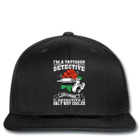 Job Saying For Tattooed Detective T Shirt Printed Hat | Artistshot