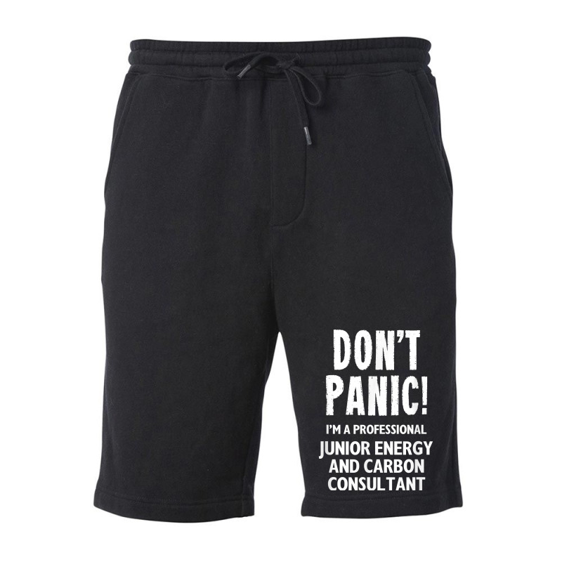 Junior Energy And Carbon Consultant T Shirt Fleece Short | Artistshot