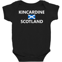 Kincardine Scotland Scottish Flag City T Shirt Baby Bodysuit | Artistshot