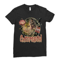 Hot Trend Vintage Creepshow The King Darknight Ladies Fitted T-shirt | Artistshot