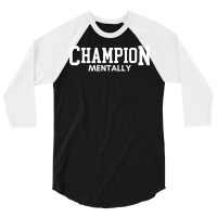 Cbum Champion Mentaly 3/4 Sleeve Shirt | Artistshot