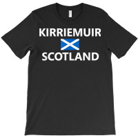 Kirriemuir Scotland Scottish Flag City T Shirt T-shirt | Artistshot