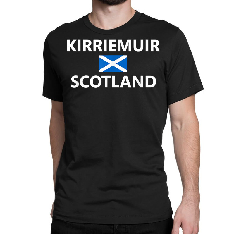 Kirriemuir Scotland Scottish Flag City T Shirt Classic T-shirt | Artistshot