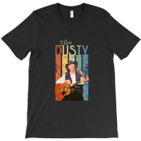 Slim Dusty With Guitar Music  Rip Legend T-shirt | Artistshot