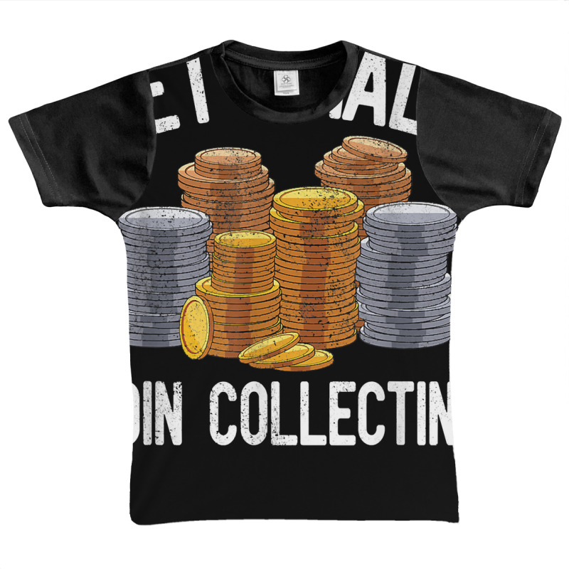 Let's Talk Coin Collecting Numismatist Collection Coins T Shirt Graphic Youth T-shirt by alph0r9bang | Artistshot