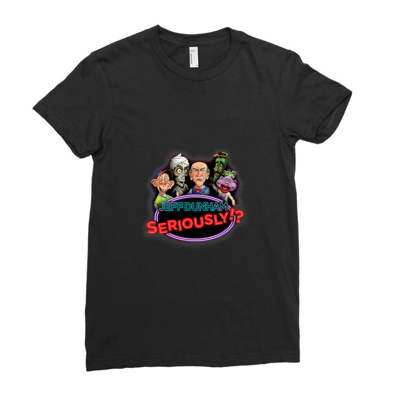 Official Seriously! Tour With Dates Ladies Fitted T-Shirt by JasonJoplin | Artistshot