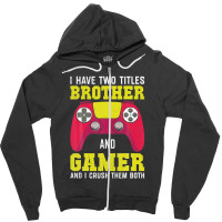 Funny Gamer Vintage Video Games For Boys Brother Son Zipper Hoodie | Artistshot