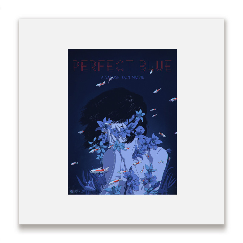 Perfect Blue 2 Metal Print Square | Artistshot