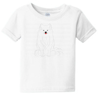 Samoyed Dog Baby Tee | Artistshot