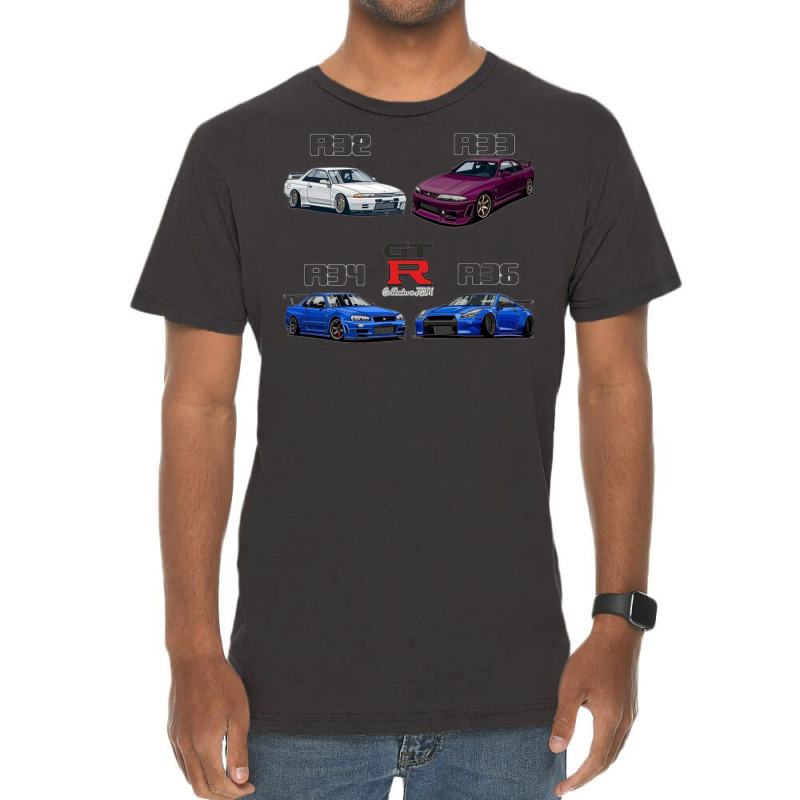 Jdm   Gtr Collection Vintage T-Shirt by fattytanyahy | Artistshot