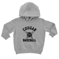 Cougar Baseball Toddler Hoodie | Artistshot