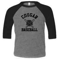 Cougar Baseball Toddler 3/4 Sleeve Tee | Artistshot