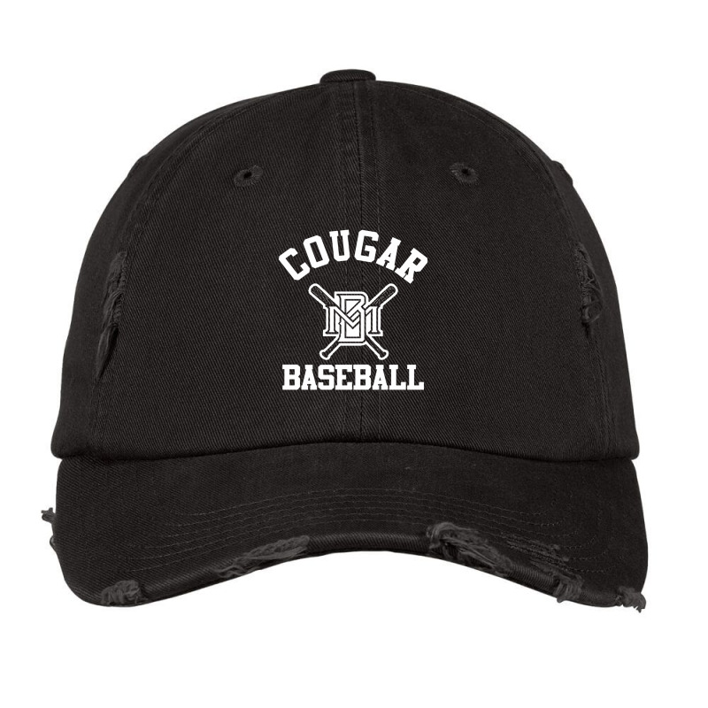 Cougars Baseball Vintage Cap by Frederick T Eason | Artistshot