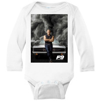 F9 Dominic Toretto Long Sleeve Baby Bodysuit | Artistshot